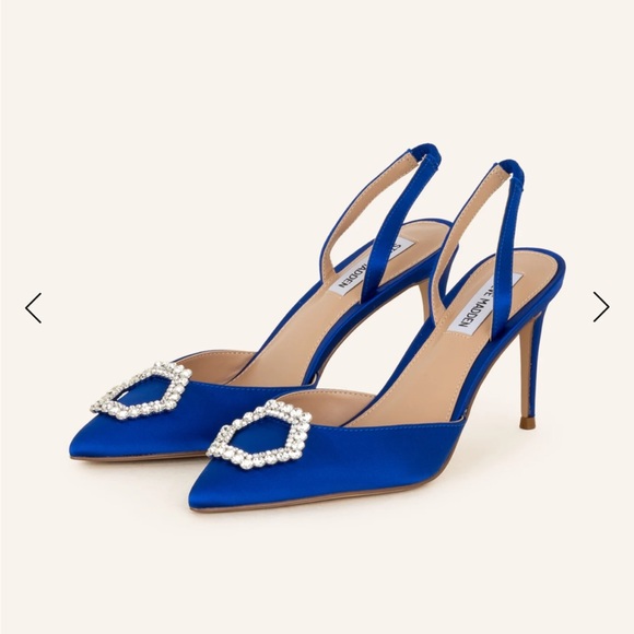 Steve Madden Shoes - STEVE MADDEN Slingback Pumps 'LUCENT' in Royal New Without Box size 7